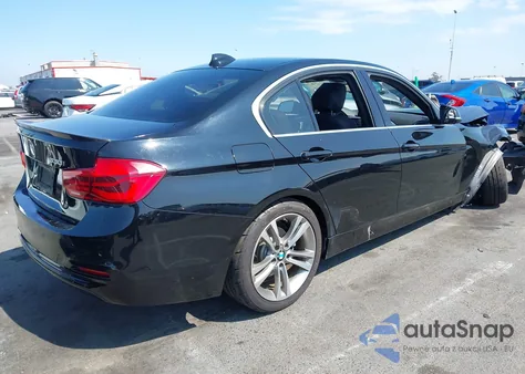 2017 BMW 330 из США, поврежденный, VIN WBA8B9G3XHNU55645